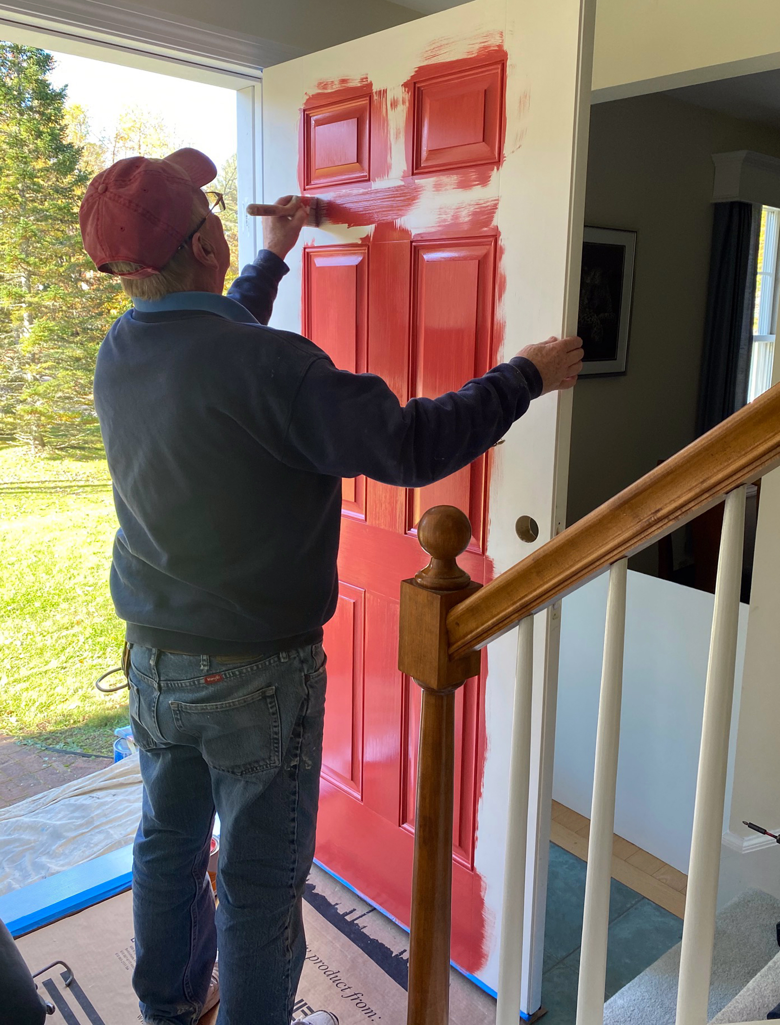 painting front door