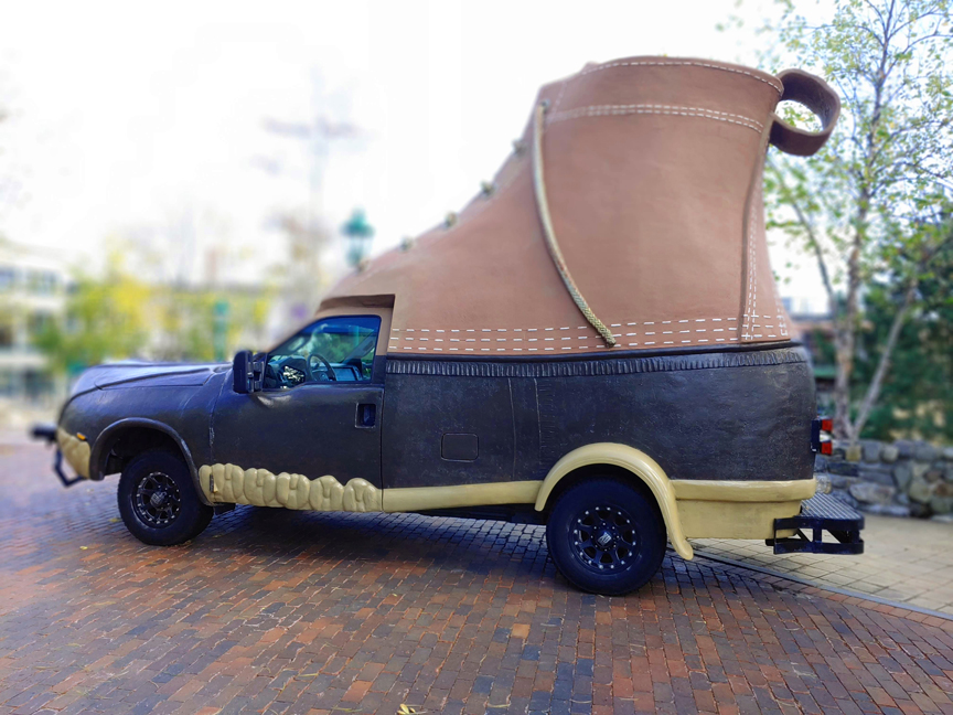 LL Bean Bootmobile